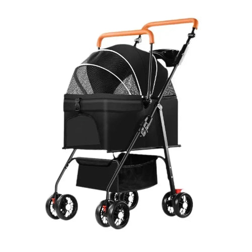Chihuahua-Transport: Hochkinderwagen