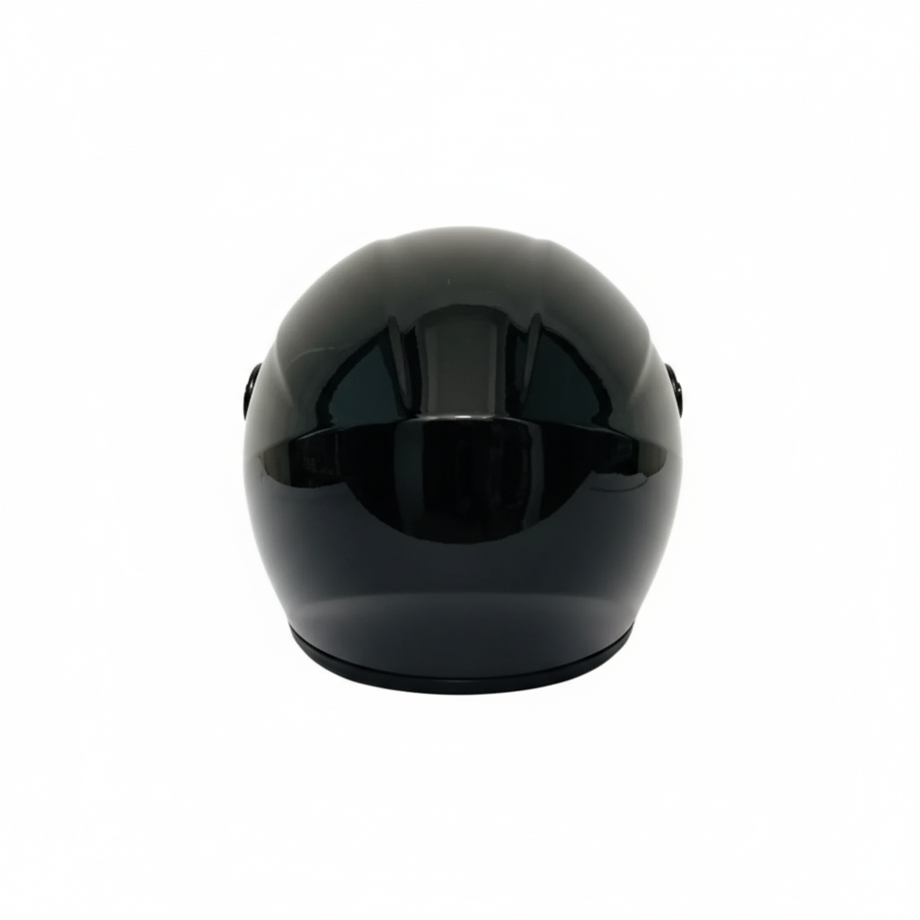 Casque intégral pour petit chien. Pour la moto ou le vélo. Vendu sur la boutique Mon Petit Chihuahua. Convient aussi aux Chats. Vue de dos