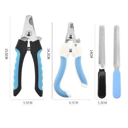 Accessoire pour Chihuahua : Coupe-ongles bleu – Précis idéal pour entretenir les griffes de votre petit chien ou chat - mesures
