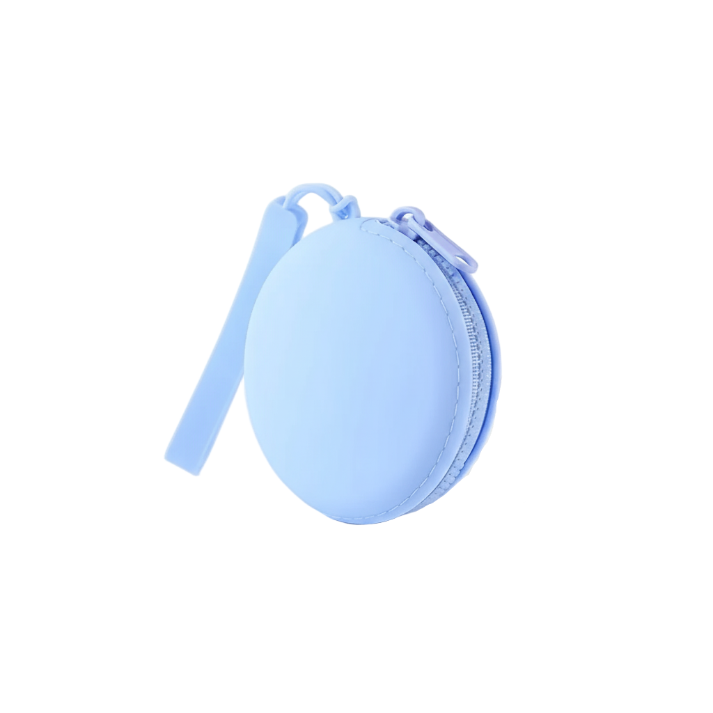 Gamelle adaptée aux petits chiens et aux chats. Vendue sur la boutique Mon Petit Chihuahua. Modèle de voyage pour transporter des croquettes. Couleur bleu clair