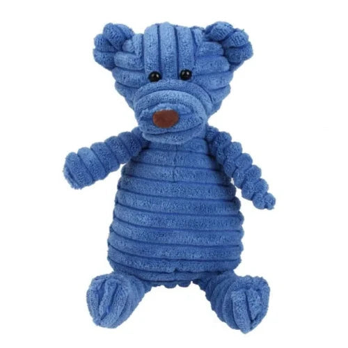 Jouet pour Chihuahua : peluche en forme d'ours bleu – Idéal pour occuper et divertir votre petit chien ou chat