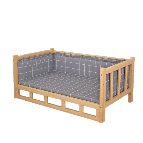 Niche pour Chihuahua - Lit en bois pour petit chien ou chat – Solide et élégant, idéal pour offrir un couchage confortable