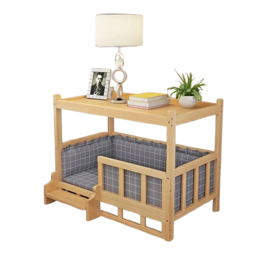 Niche pour Chihuahua - Lit en bois pour petit chien ou chat – Solide et élégant, idéal pour offrir un couchage confortable