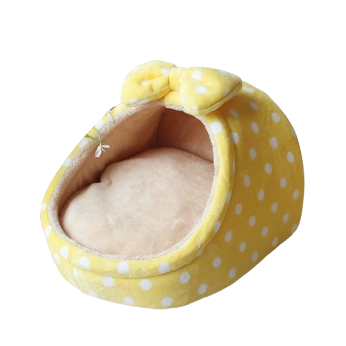 Panier Chihuahua : Cosy Jaune Points