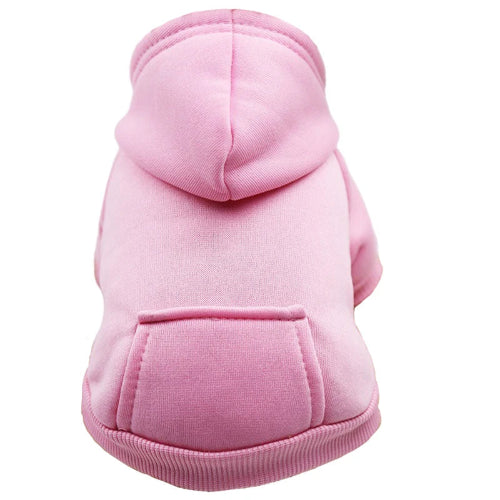 Pull à capuche pour Chihuahua rose – vêtement parfait pour garder votre petit chien ou chat au chaud