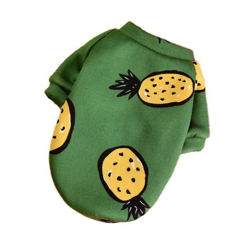 Chihuahua-Pullover: Ananas