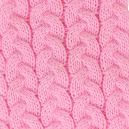 Vêtement pour Chihuahua : Pull en laine rose avec col roulé – vêtement parfait pour garder votre petit chien ou chat au chaud - vue zoom