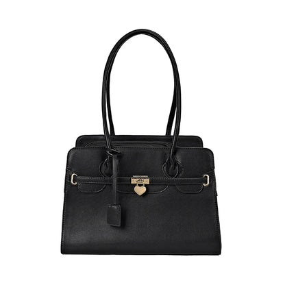 Sac de transport en cuir noir luxueux pour Chihuahua – Pratique et léger pour transporter facilement votre petit chien ou chat
