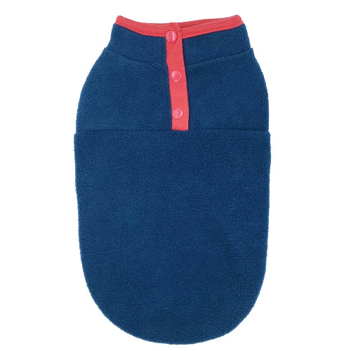Manteau pour Chihuahua : veste polaire bleue – Confortable, parfait pour protéger votre petit chien ou chat pendant les promenades