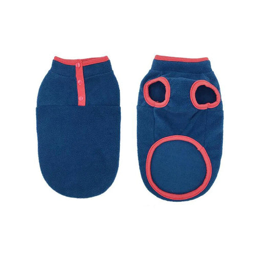 Manteau pour Chihuahua : veste polaire bleue – Confortable, parfait pour protéger votre petit chien ou chat pendant les promenades