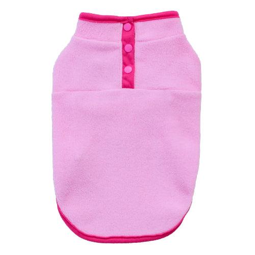 Manteau pour Chihuahua : veste polaire rose – Confortable, parfait pour protéger votre petit chien ou chat pendant les promenades